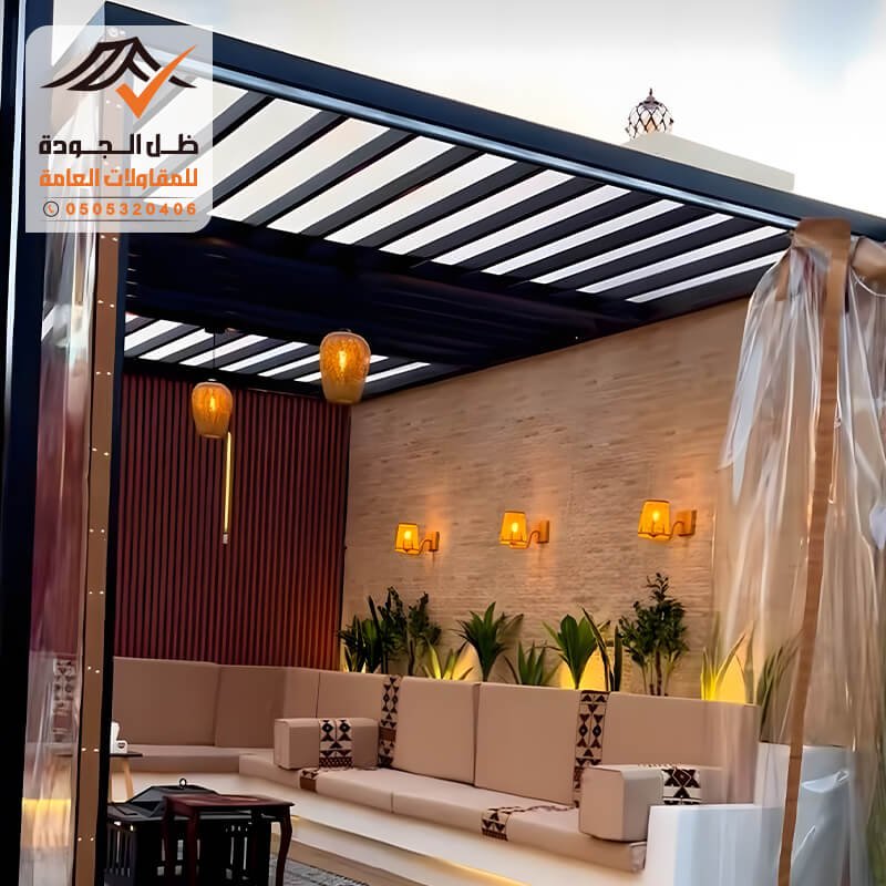 برجولات حديد