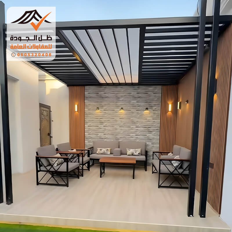 برجولات حديد الرياض